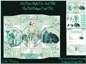 Gorgeous Art Deco Style Cut and Fold Kit