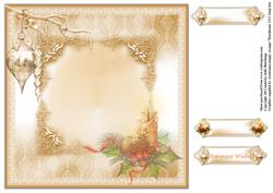 Insert to Holly Candles