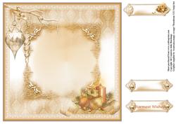 Insert to Candles and Decorations in Gold