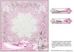 Insert to Compliment Wedding Day Pinks and Silver