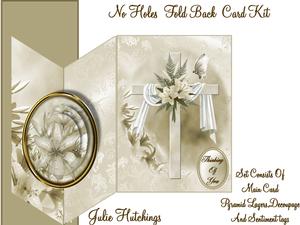 Sympathy Cross No Holes Cut and Fold Mini Kit