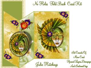 Golden Green Masque No Holes Fold Mini Kit