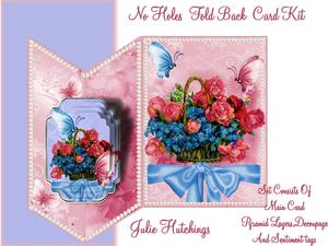 Vintage Roses and Forget-me-nots No Holes Mini Kit