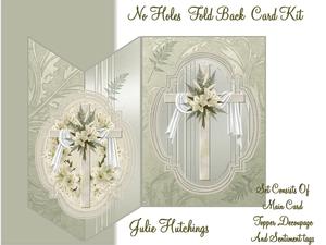 Lily Cross No Holes Fold Card Mini Kit
