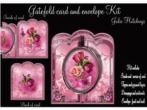 Beautiful Flora Gate Fold Card Kit