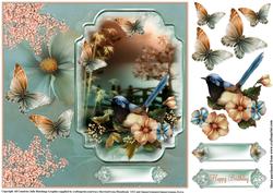 Beautiful Tranquil Moments 8x8 Topper