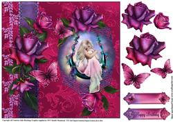 Fairy Dreams Among Midnight Roses