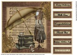 Steampunk Style for the Ladies Topper