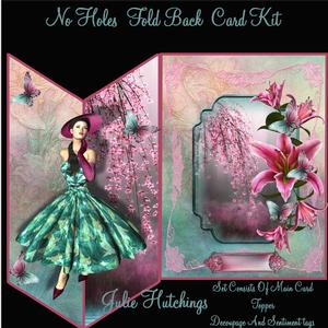 Cherry Lily No Holes Fold 1950's Style