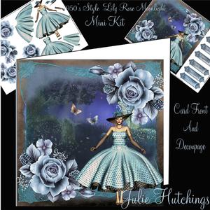 1950's Style Lily Rose in the Moonlight Mini Kit
