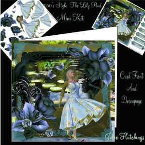 50's Style Daisy by the Lily Pond Mini Kit