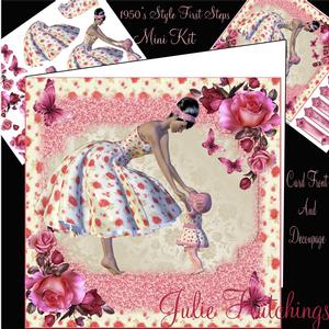50's Style Those First Steps Mini Kit