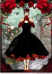 1950's Style Into the Rose Patio A4