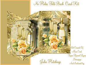No Holes Fold Golden Wedding Anniversary Mini Kit