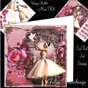 Vintage Style Ballet in Pink Tones Mini Kit