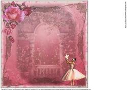 Insert to Compliment Vintage Pink Ballet