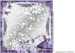Insert to Compliment Purple Rose Ballet