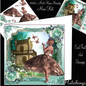 1950's Style Mint Beauty Mini Kit