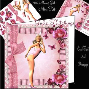 1960's Bunny Girl in Pinks Mini Kit