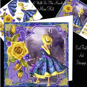1950's Style a Walk in the Moonlight Mini Kit