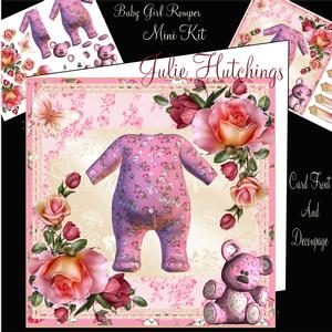 Baby Girl Romper and Roses Mini Kit
