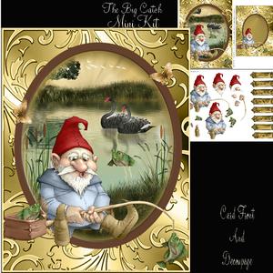 The Big Catch! Card Front Mini Kit