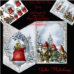 No Holes Fold We Three Gnomes Mini Kit