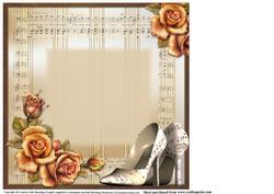 Insert to Compliment the Music Shoes