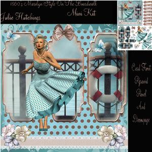 1950's Marilyn Style on the Boardwalk Mini Kit