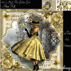 1950's Style the Golden Girl
