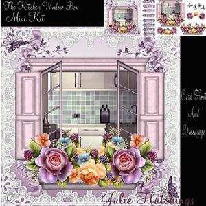 The Kitchen Window Box Card Front Mini Kit