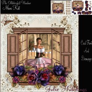 The Oktoberfest Window Card Front Mini Kit