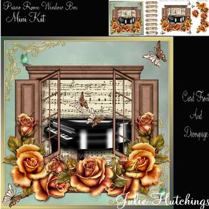 The Piano Room Window Box Card Front