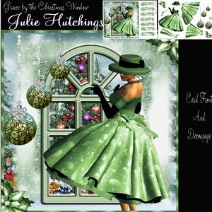 Grace by the Christmas Window