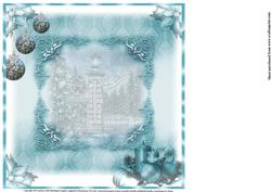 Insert to Compliment Moonlight Christmas Window