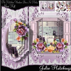 The Kitchen Window Box No Holes Fold Card