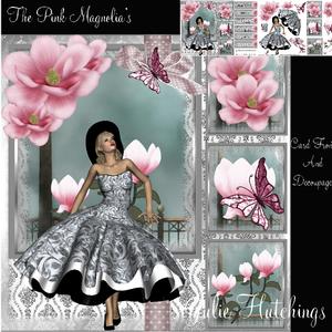The Pink Magnolia's Card Front Mini Kit