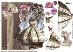 Shaped Over the Edge the Music Dress