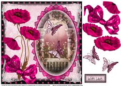 The Flutters and the Hot Pink Poppy's