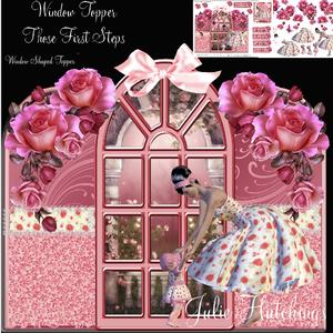 Beautiful Window Shaped Topper Kit