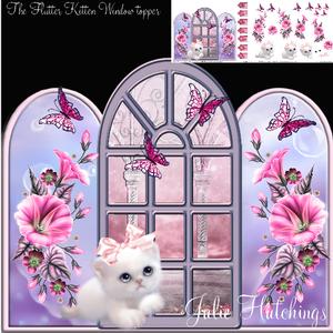 Cute Kitten Flutter Window Mini Kit