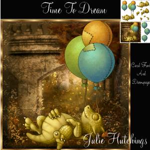 Time to Dream Card Front Kit