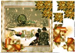 1950's Christmas at the Diner