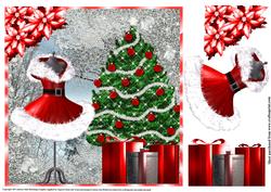 The Red Christmas Dress and Presents