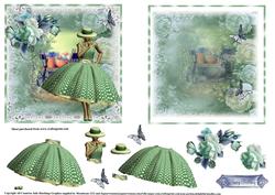 Gorgeous Vintage Style Topper with Insert