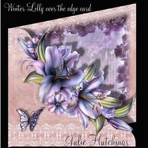 Winter Lilly's Over the Edge Card Kit