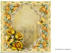 Insert to Compliment Golden Rose