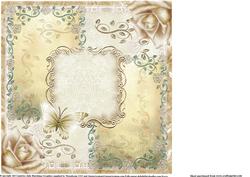 The Antique Rose at Sunrise Insert