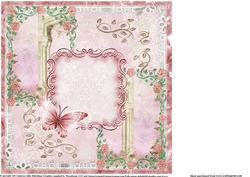 Insert to Compliment Carnations 8x8 Topper