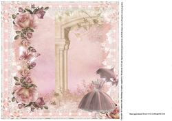 Insert to Compliment Pink Polka Dot Dress